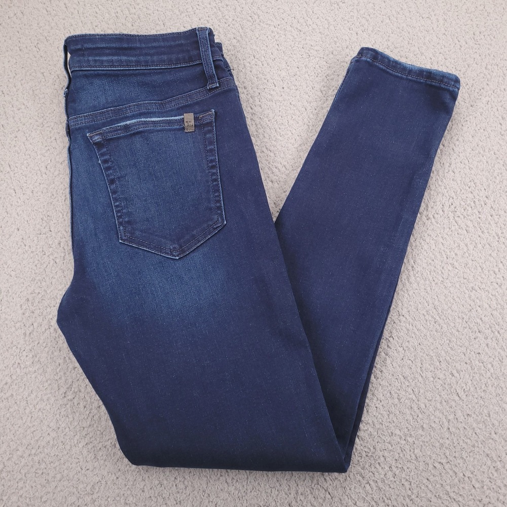 JOES Jeans Size 30 Skinny Leg Mid Rise Dark Wash Stretch Denim 30x28